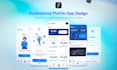 design figma landing pages, apps and dashboards
