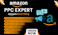 optimize, setup and manage amazon PPC ads campaigns, PPC sponsored ad