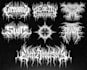 hand draw a depressive suicidal black metal logo