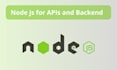 develop apis and backend with node js