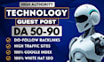 publish tech guest post, gadgets, gaming, ai guest post