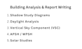 do shadow study, daylight, solar, sun path analysis report