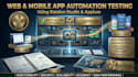 automate web and mobile app testing using katalon studio and appium