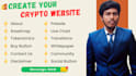 create crypto token website, memecoin website