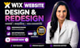 wix website design wix website redesign wix online store website development wix