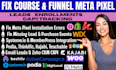 fix podia facebook meta pixel missing thinkific leads not firing udemy funnel