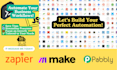 streamline your business with zapier, make