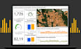 build a interactive gis dashboard with maps and filters