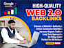 provide high quality web 2 o backlinks