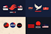 do modern and update political campaign logo