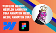 3d webflow website, webflow website, webflow animation, figma to webflow
