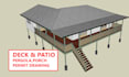 provide deck permit drawing set