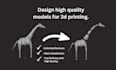 design high quality models and objects for 3d printing