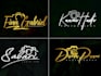 do luxury photography signature monogram logo design