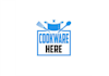 design online retail cookware company logo