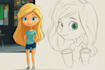 draw any cartoon illustration