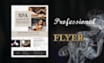 design modern business flyer or corporate flyer
