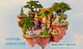 build a professional minecraft builds in java or bedrock