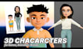 do 3d character and cartoon models with blender
