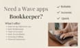 be your bookkeeper using wave accounting