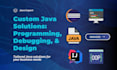provide expert java programming, gui design, debugging, dsa, and custom solution