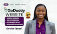 develop godaddy website redesign godaddy website design godaddy website