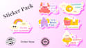 design stickers, badge, stamp, patch