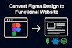 figma to responsive react website conversion