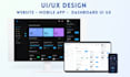 design website UI UX, dashboard ui ux, mobile app UI UX