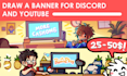 draw your social media banner