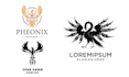 make high quality falcon phoenix logo