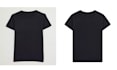 do flat lay clothing, symmetrical ghost mannequin neck joint