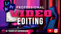 do professional video editing