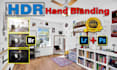 do high end real estate photo editing with hdr blending