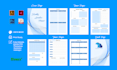 do custom printable planner, journal, trackers, calendar and many more design
