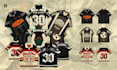 custom vintage jersey design, uniform design