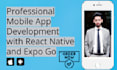 professional mobile app development with react native expo