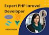 be an expert PHP laravel developer web application
