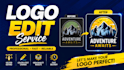 recreate, revamp and vectorize your old logo