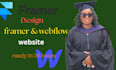 design framer website develop framer website framer animation wix website framer