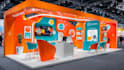 design creative 3d exhibition booth, kiosk, stall