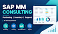 provide professional sap mm training with sap best practice scenarios