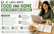 write food and home blog posts to rank on google