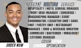 write hospitality cv, executive chef, bartender, mixologist and caterer resume