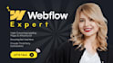 design, webflow redesign or develop website as webflow expert