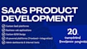 develop custom software, mvp, saas with clean frontend and scalable backend