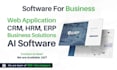 be your software and web application developer, ai software, CRM, saas, erp