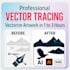 do vector, image to vector, logo to vector, vectorize image