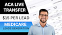 generate aca leads, aca live transfer, medicare leads, final expense leads