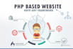 develop PHP based website